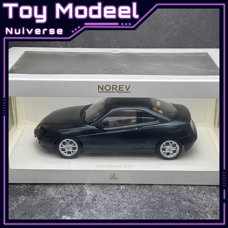 

Модель автомобиля NOREV 1/18 Alfa Romeo GTV, литая под давлением, для декора дома и рабочего стола, статическая коллекционная модель, подарок для мальчиков