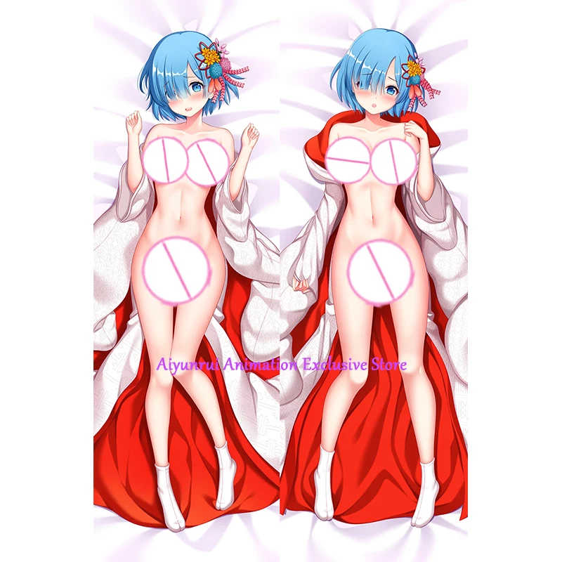 Dakimakura Anime Reim 2 Side Printed Hugging Body Pillowcase Cushion Bedding Decor Pillow Cover 2024