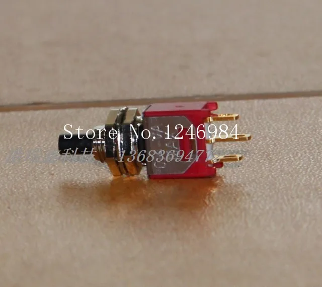 [SA]TS-22 tripod Q28 lockable single small toggle button switch normally open normally closed M5.08 Deli Wei--50pcs/lot