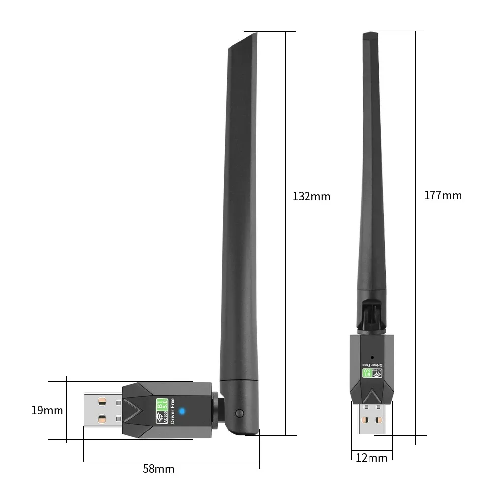 AX900 USB WiFi 6 Adaptador Bluetooth, 2 em 1 Dongle, Banda Dupla, 2.4G e 5GHz, Rede USB WiFi, Receptor Wlan Sem Fio Driver Grátis