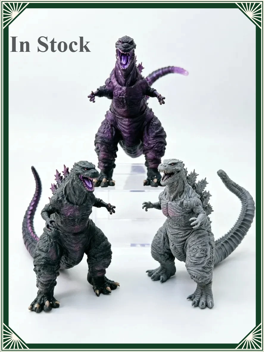 En Stock, Figura de Acción Bandai Godzilla Shin 2016, 4ª Forma, Versión Despertamiento con Espalda Púrpura, Serie de Anime