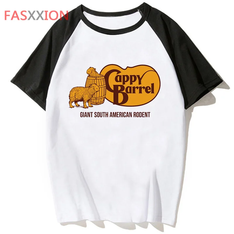 capybara t shirt tee men harajuku clothing funny streetwear male hip for t-shirt top hop tshirt