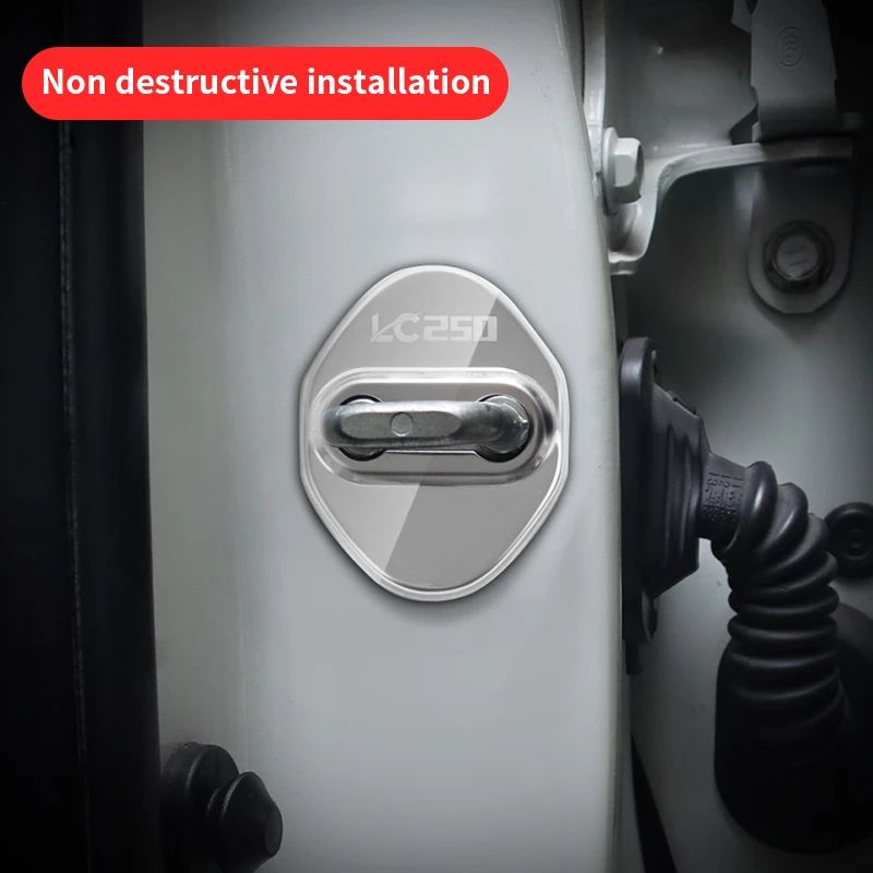 

For Toyota Land Cruiser 250 2024 1958 Prado LC250 First Edition Door Lock Bracket Protective Cover,Interior Upgraded Accessories