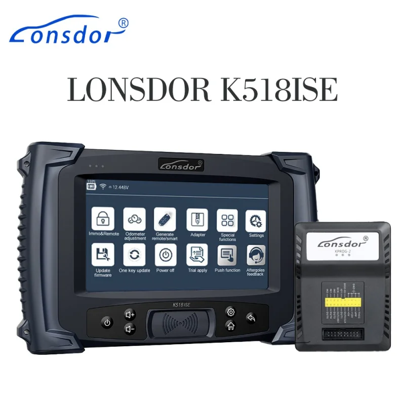 

2023 Lonsdor K518ISE Key Programmer Support for BMW FEM/EDC&Toyota H Chip Programmer