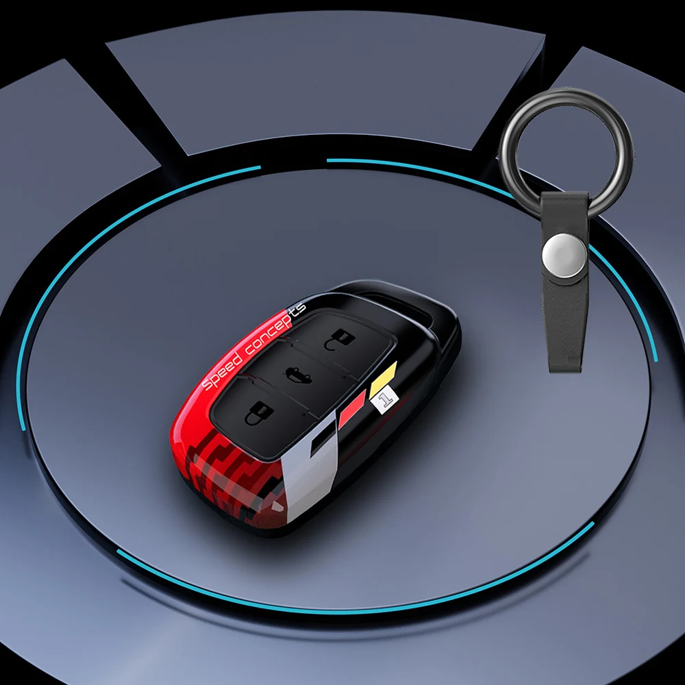 Graffiti Car Key Case Cover For Hyundai HB20 Creta ix25 IX35 I45 ix45 i10 i30 Santa Tucson Fe Solaris Accent I40 I20 Verna Elant