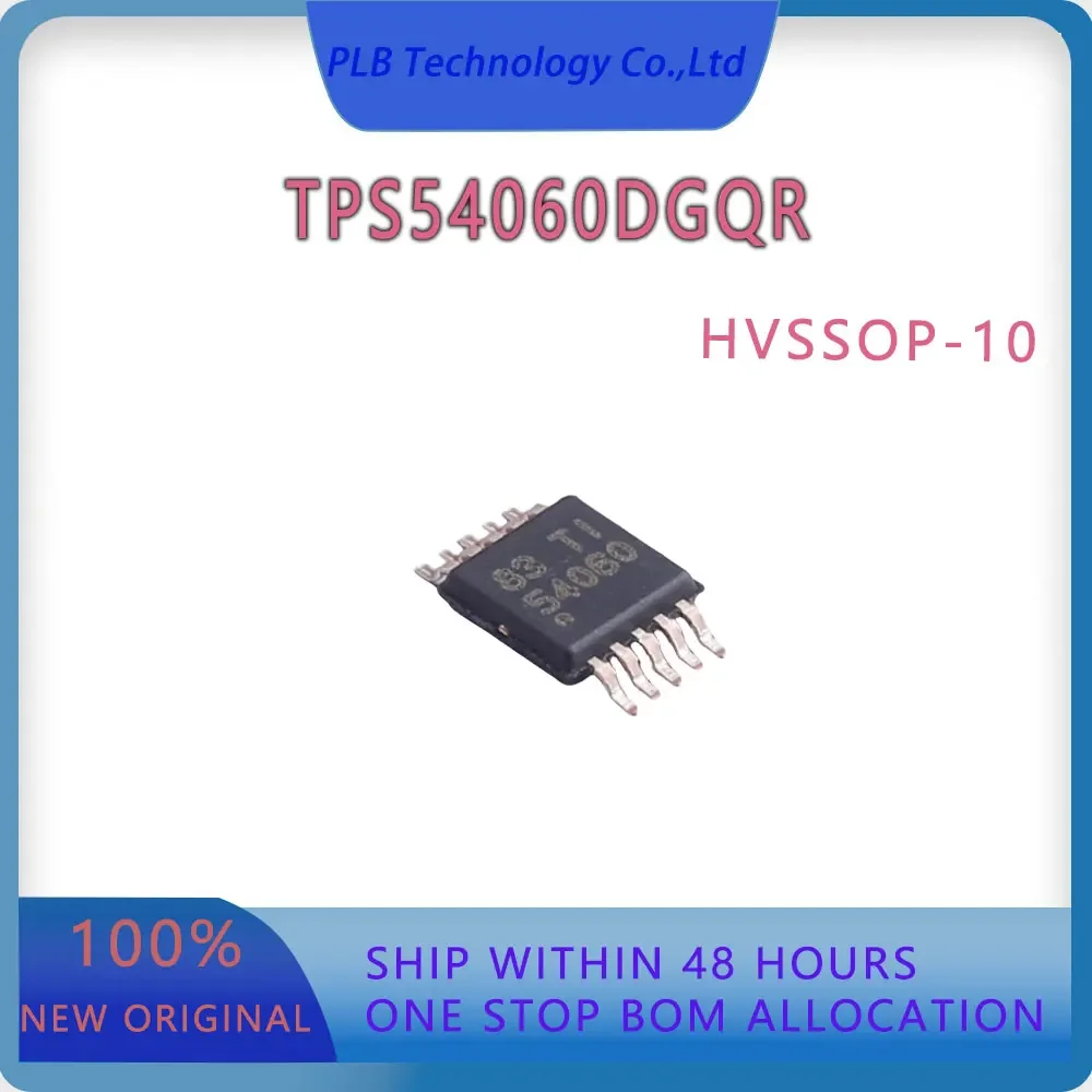 Original TPS54060 Integrated Circuit TPS54060DGQR HVSSOP-10 0.5A Step-Down Buck Converter Electronic Stock IC Chip New