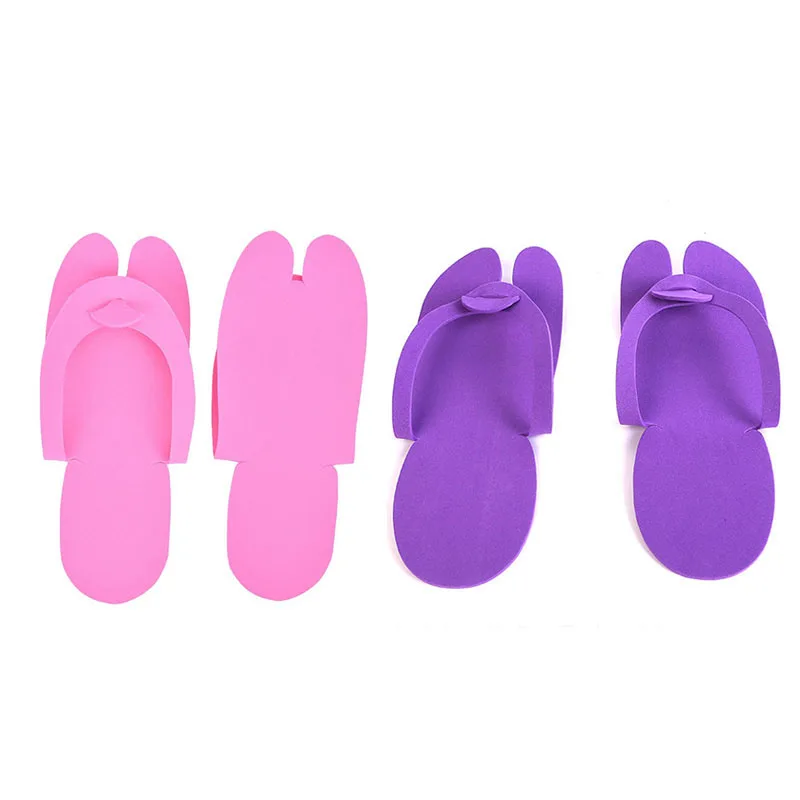 48 Pairs Disposable Flip Flops Tools Slippers for Salon Beauty Hotel Foam Slipper Manicure Pedicure Spa EVA Sandals Beach Shoes