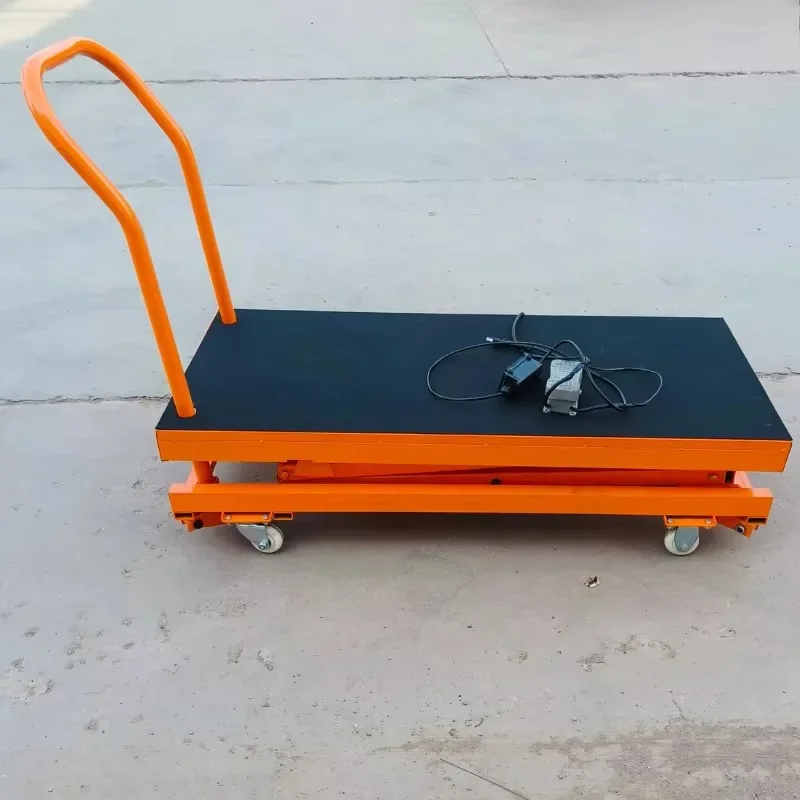 Xiangyin تعمل بالقدم المنقولة الكهربائية الهيدروليكية رفع الحصان البراز الديكور خاص جدار التجصيص بلاط عربة مسطحة