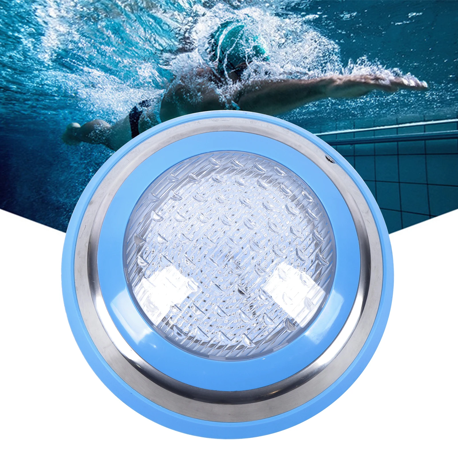 LED Swimming Pool Lamp, Waterproof IP68, 35W RGB Swimming Pool Lamp, Various Colors, 12V AC / DC LED Underground Swimming Pool