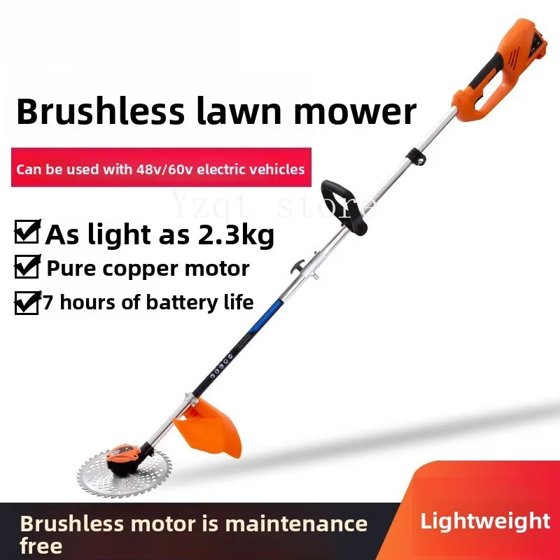 Lithium battery lawn mower electric  charging gardenautomatic