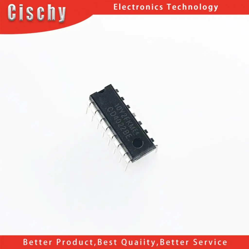 

5PCS/lot CD4022BE DIP-16 CD4022 4022BE DIP16 CMOS Counter Dividers In Stock