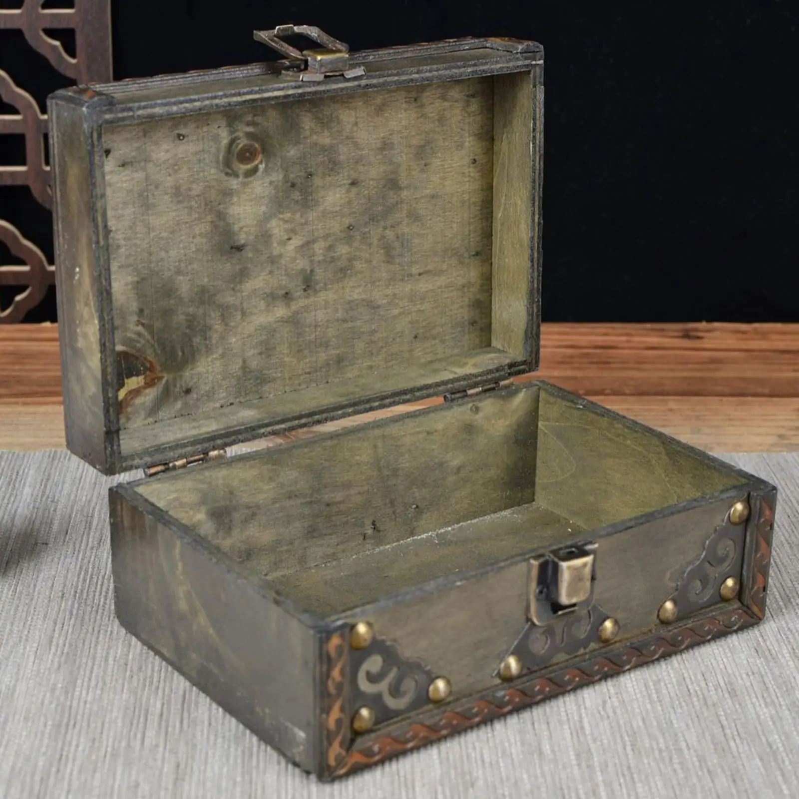 

Деревянная шкатулка для драгоценностей, подарочная упаковка, декоративная коробка для вечеринки, свадьбы, праздника