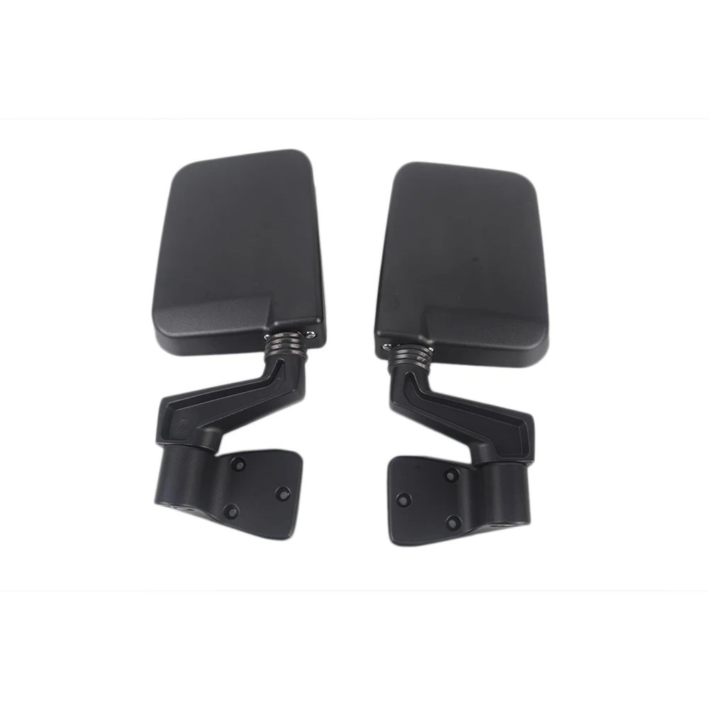 1 Pair Manual Rearview Mirror For Jeep Wrangler TJ 1996 1997 1998 1999 2000 2001 2002 2003 2004 2005 2006