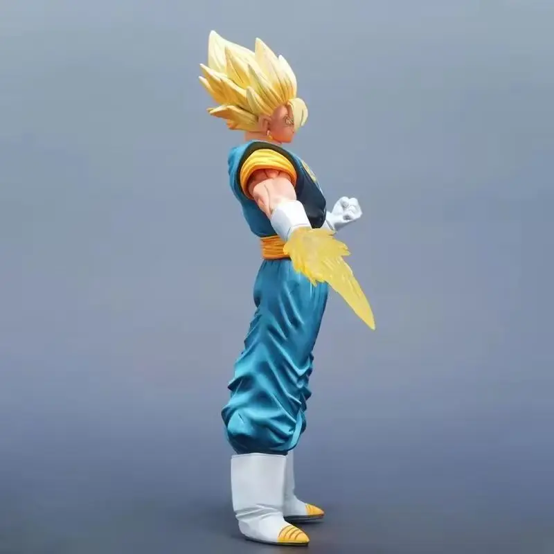 Figura de Dragon Ball Z Vegetto de 29,5 cm/11,6 pulgadas, espada ligera, estatua de Vegetto, colección de figuras de acción de Super Saiyan, modelo de juguete para regalos