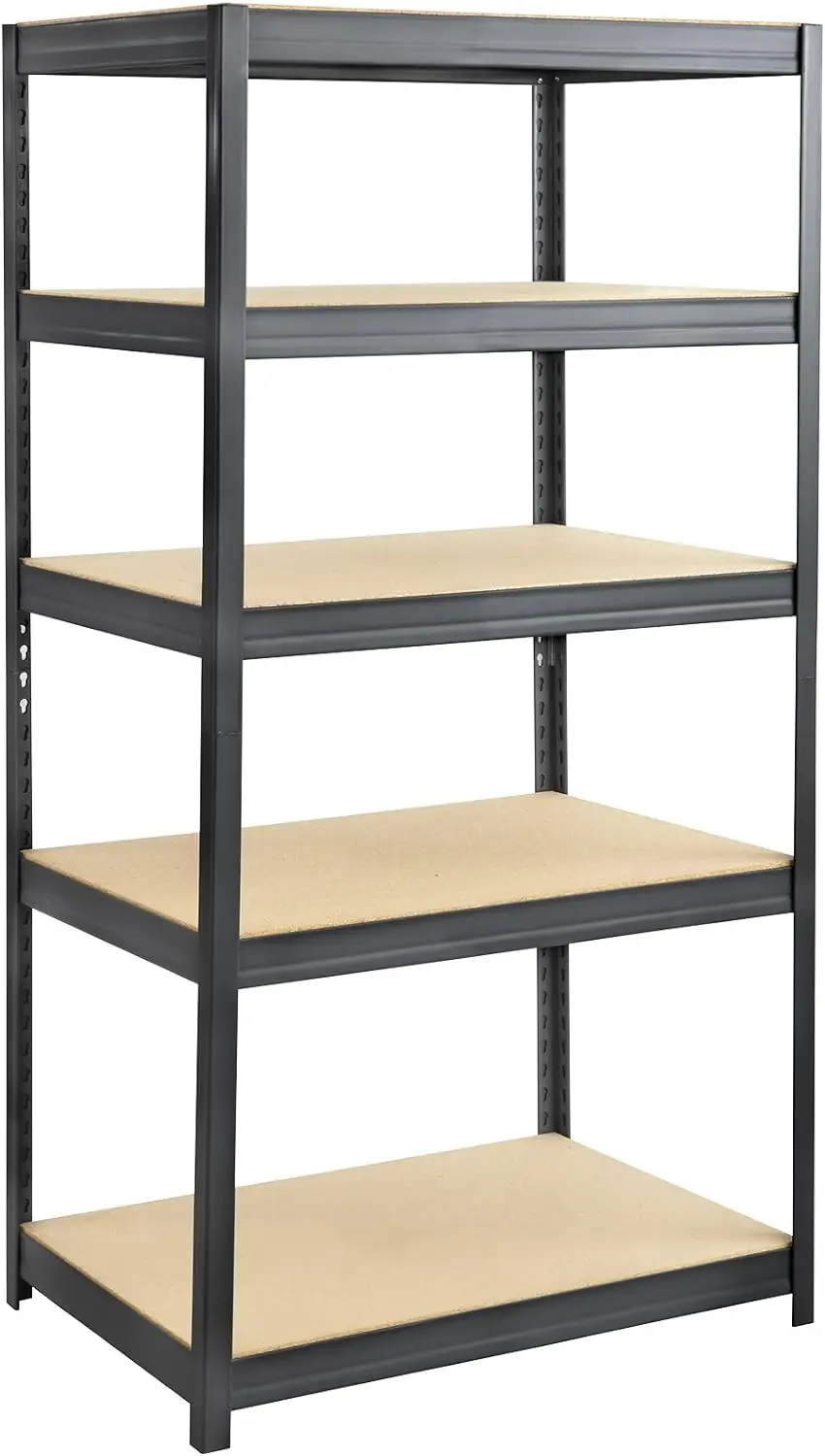 Safco, Heavy-Duty Boltless Steel Shelving Unit for Home and Garage, Adjustable Shelves, 850 lb Per Shelf Capacity