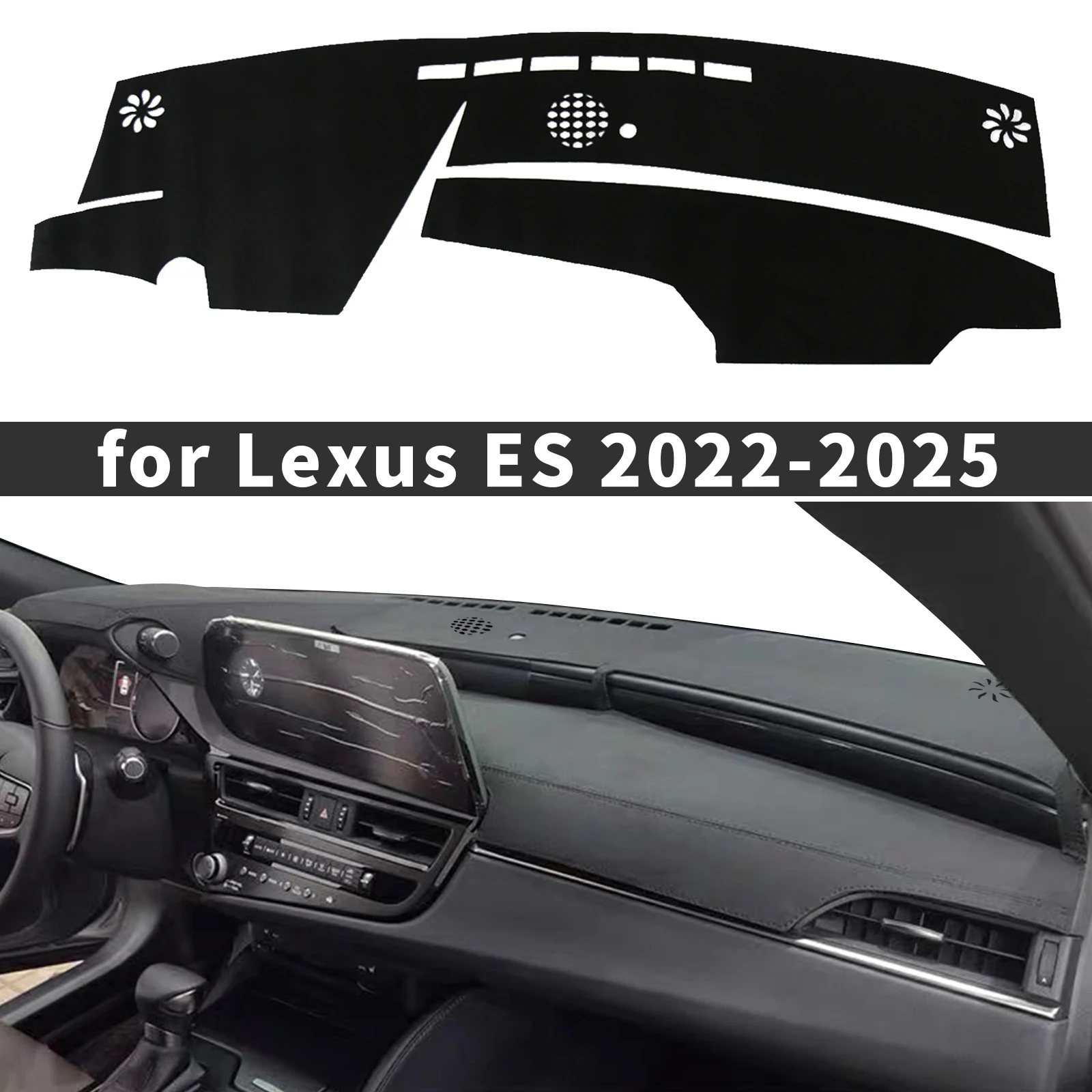 

fit for Lexus ES 2025-2022 ES300h ES200 ES260 ES350 Accessories Dashmat Dashboard Cover Pad Protective Carpet DashMat Sunshade
