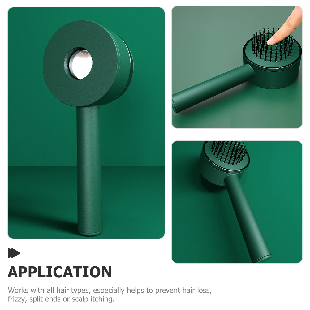 

Massage Paddle Brush Detangling Hair Comb For Women Elastic Comfort Scalp Stimulating Paddle Hair Brush