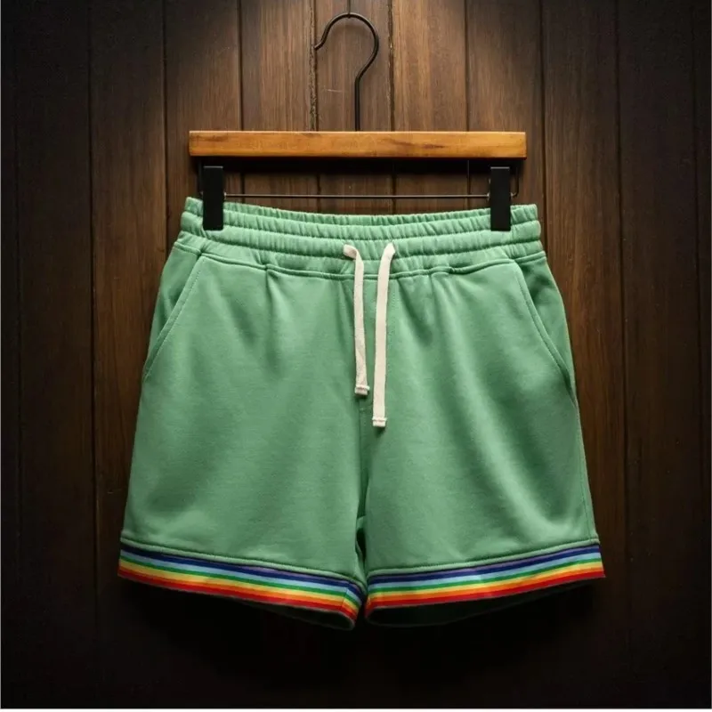 القطن الرجال شخصية السراويل الرياضية الصالة الرياضية الرجال اللياقة البدنية التدريب سراويل للجري الصيف في الهواء الطلق الرجال الرباط سراويل تقليدية #5