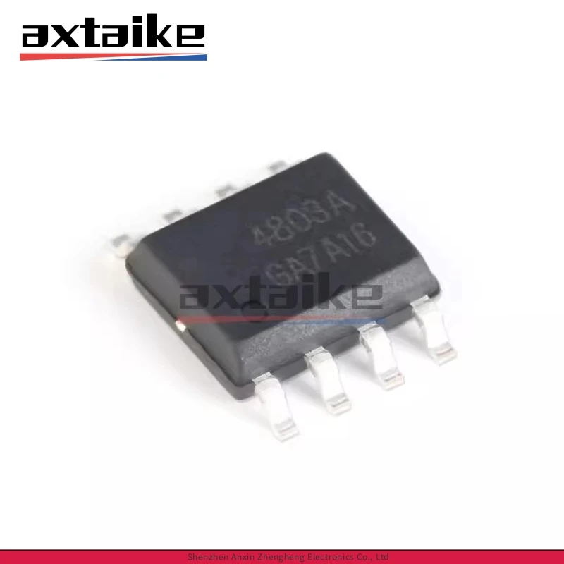 

20PCS AO4803A SOP-8 30V 5A 2W Dual P-Channel MOSFET 4803A AO4803 SMD IC