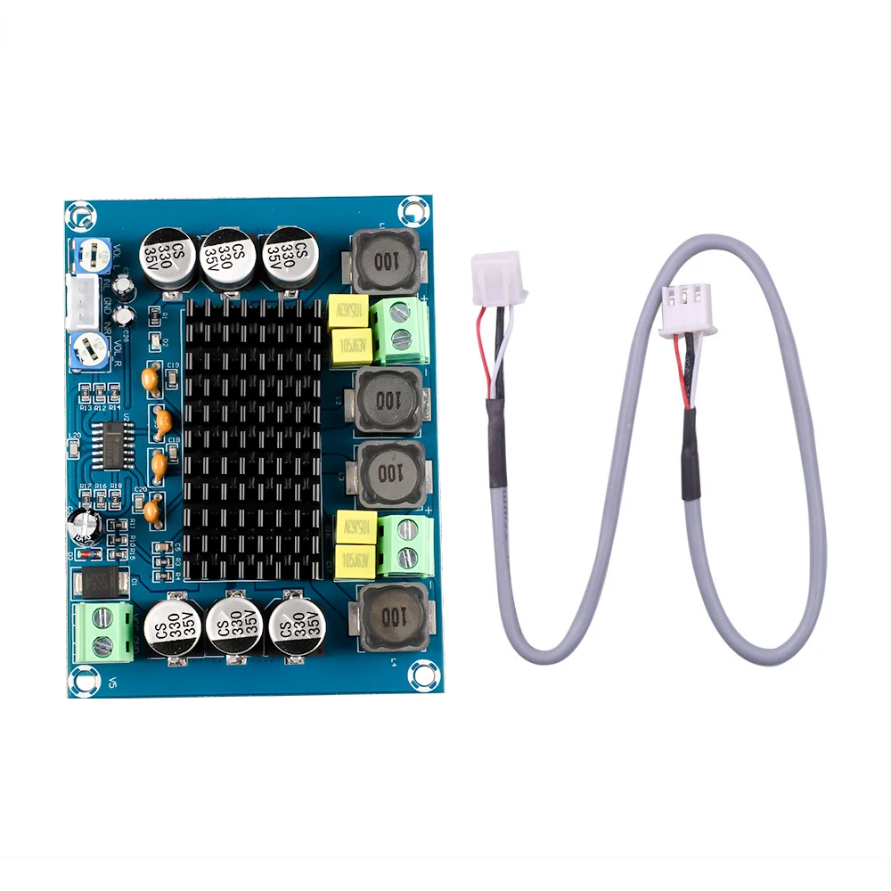 DC 12V 24V 2*120W Audio Verstärker Bord Dual Channel Stereo High Power Digital Audio Power verstärker Bord für Lautsprecher Musik