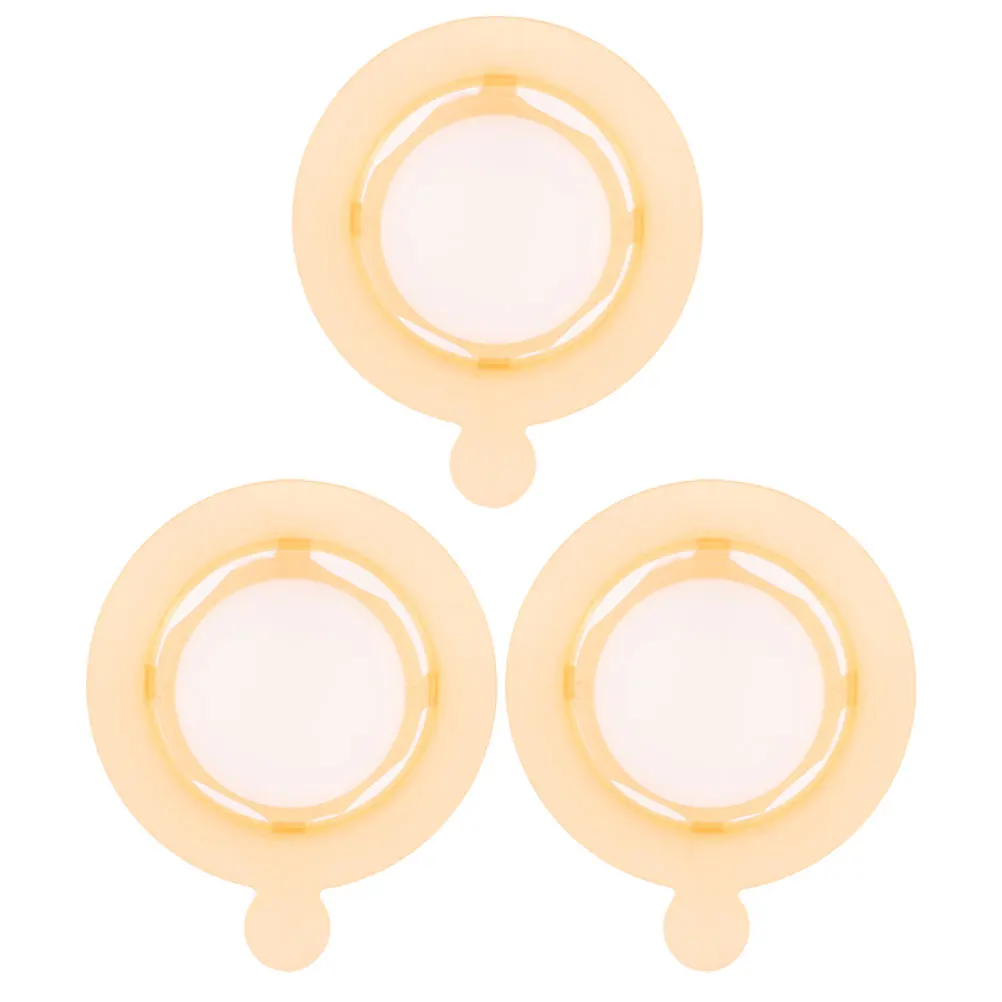 

3 Pcs Laboratory Accessories Cell Filter Plastic Mesh Tool Strainers Yellow Nylon Sieve
