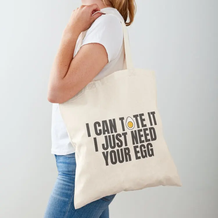 

Angela - I Can Tote It - Egg - 90 Day Fiance Tote Bag Handbags Cloth bag Shopper shopping cart bags