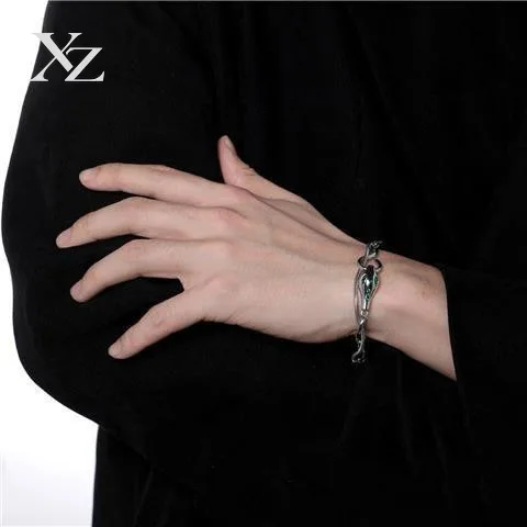 Hot Sale Slytherin Snake House Bracelet Senior Couple Joker Hip Hop Jewelry – Premium Minority Design Snake Bracelet