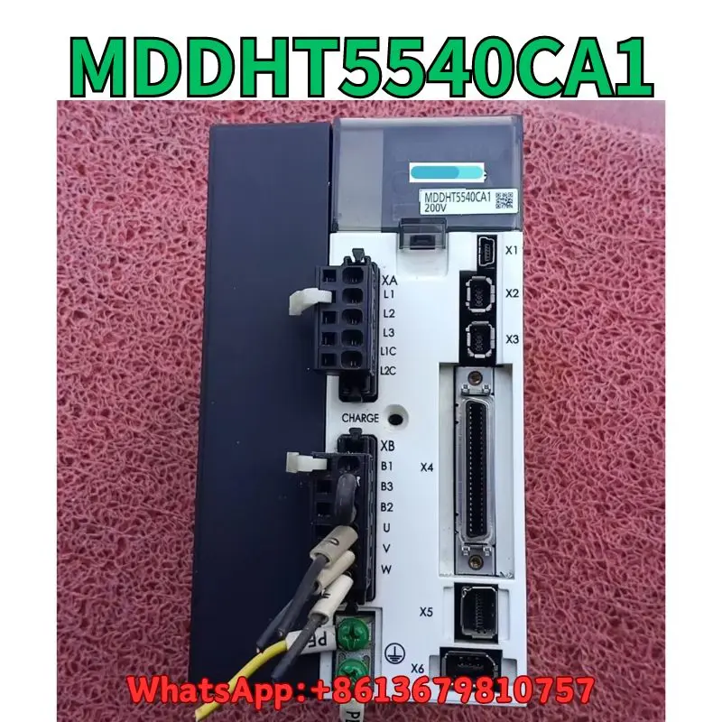 

second-hand Servo driver MDDHT5540CA1 1.5KW test OK Fast Shipping