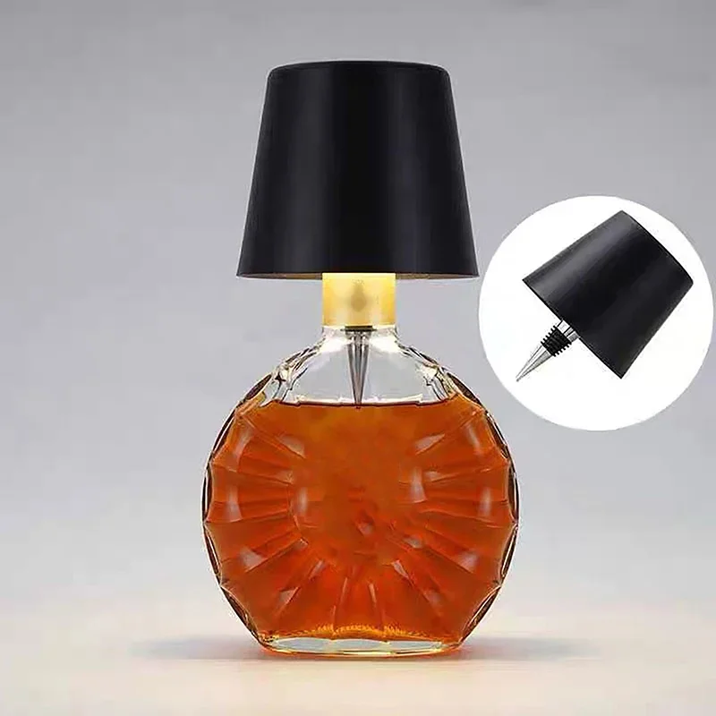 Wine cellar light 3 Colors Infinite Dimming USB Charging Wireless Touch LED Desk Lamp Any bottle for a bar restaurant