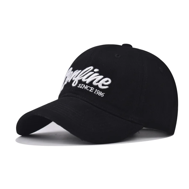 

100% Cotton New Style Personalized Congine Baseball Outdoor Personality Breathable Soft Top Washed Cotton Golf Dad Hat