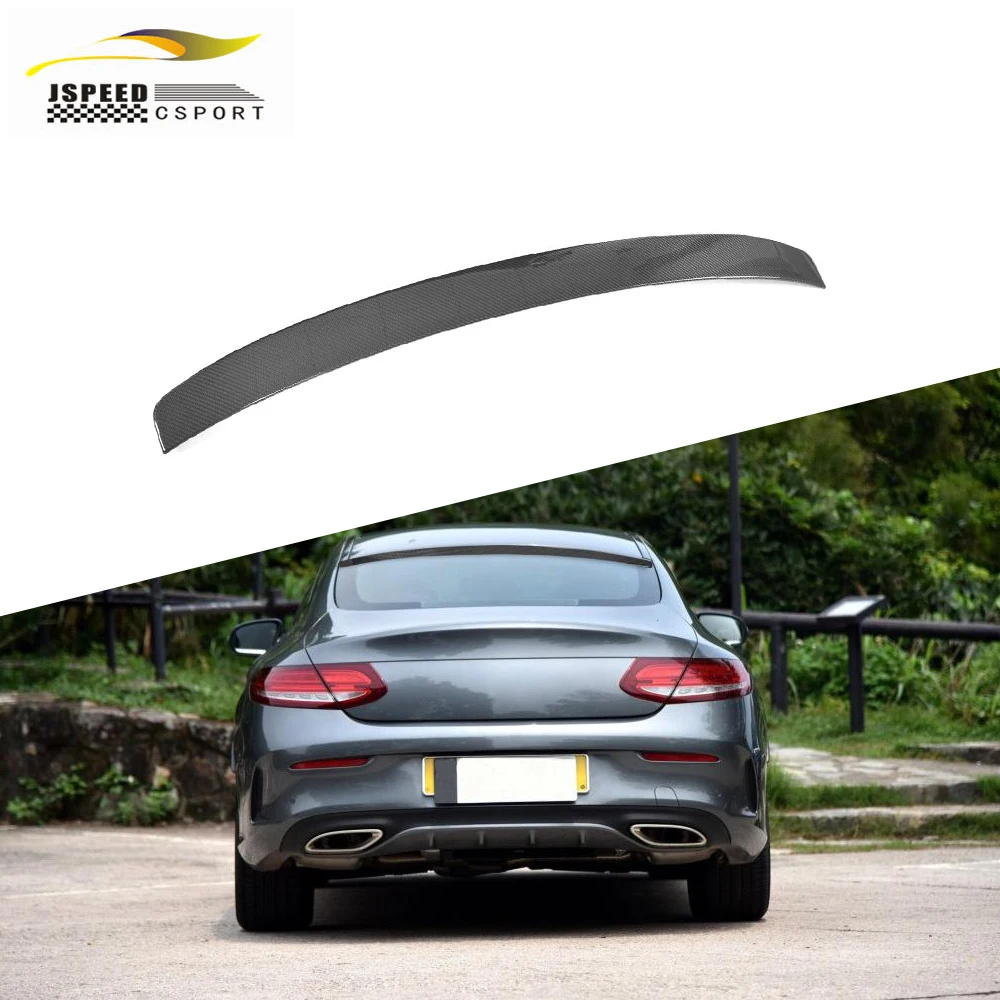 

Подходит для W205 C63 C43 спойлер на крыше из углеродного волокна подходит для спортивного автомобиля Mercedes BEN Z W205 AMG 2-дверный 1