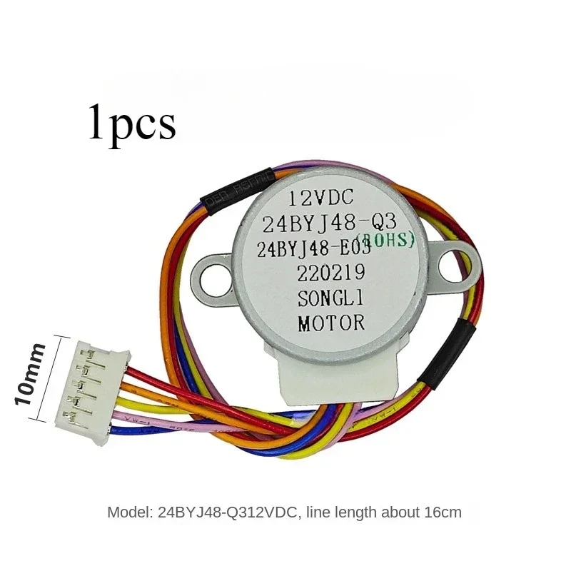 For Changhong Air Conditioner 1p/1.5 HP Pendulum Leaf Air Guide Motor 24BYJ48-Q3