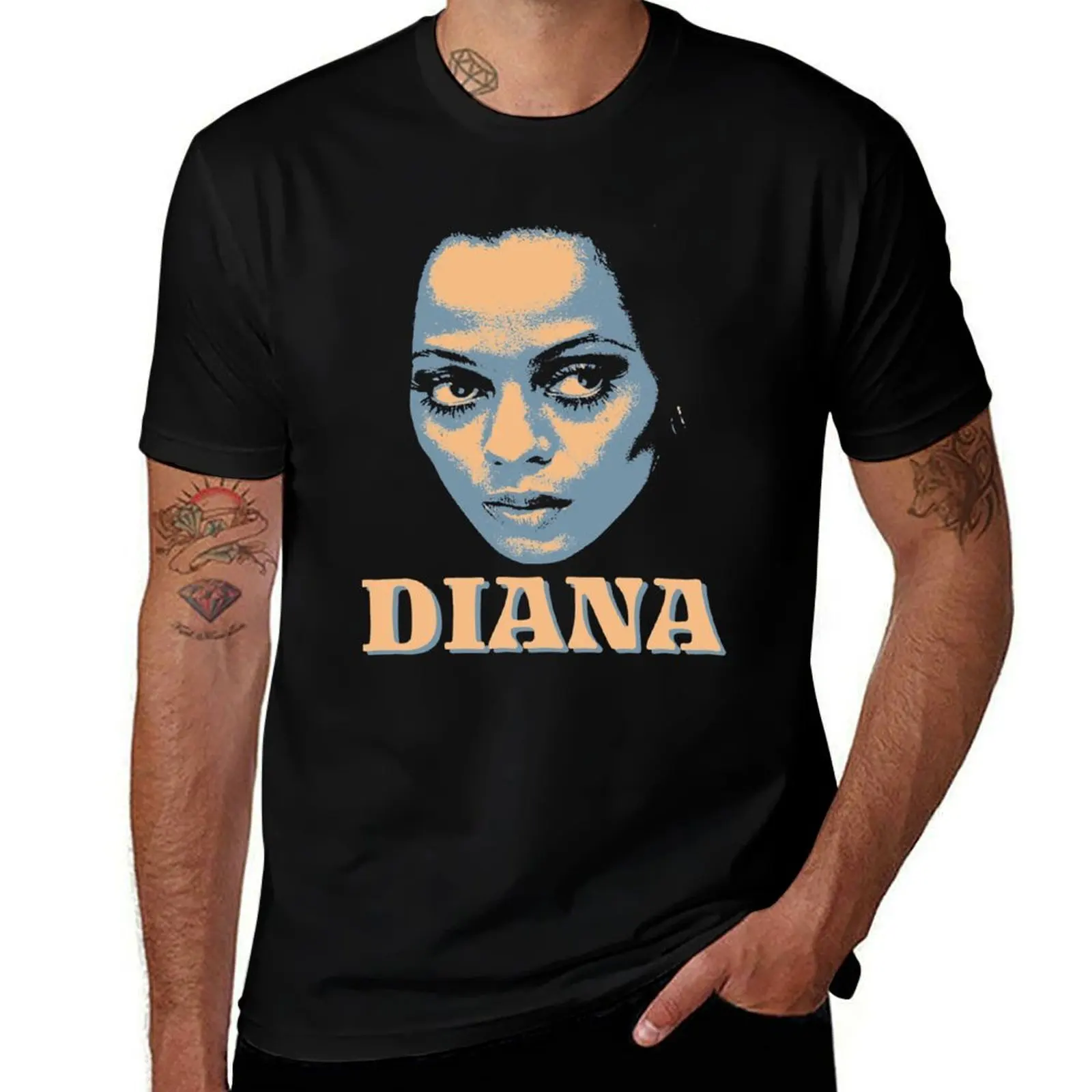 Diana Ross T-Shirt Soft Cotton Print T-Shirt