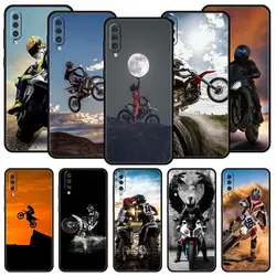 Moto Cross Motorcycle Sports Phone Case For Samsung A52 A12 A32 4G A22 5G A30 A50 A10s A20e A72 A70 A02s A04s A20s A40 A42 Cover