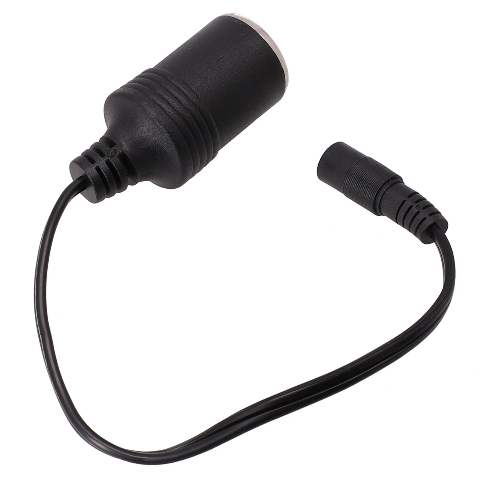 12V Female Car Power Socket Connector with DC5.5 Charger Adapter Cable for 12V or 24V 5A Electrical Equipment Connection