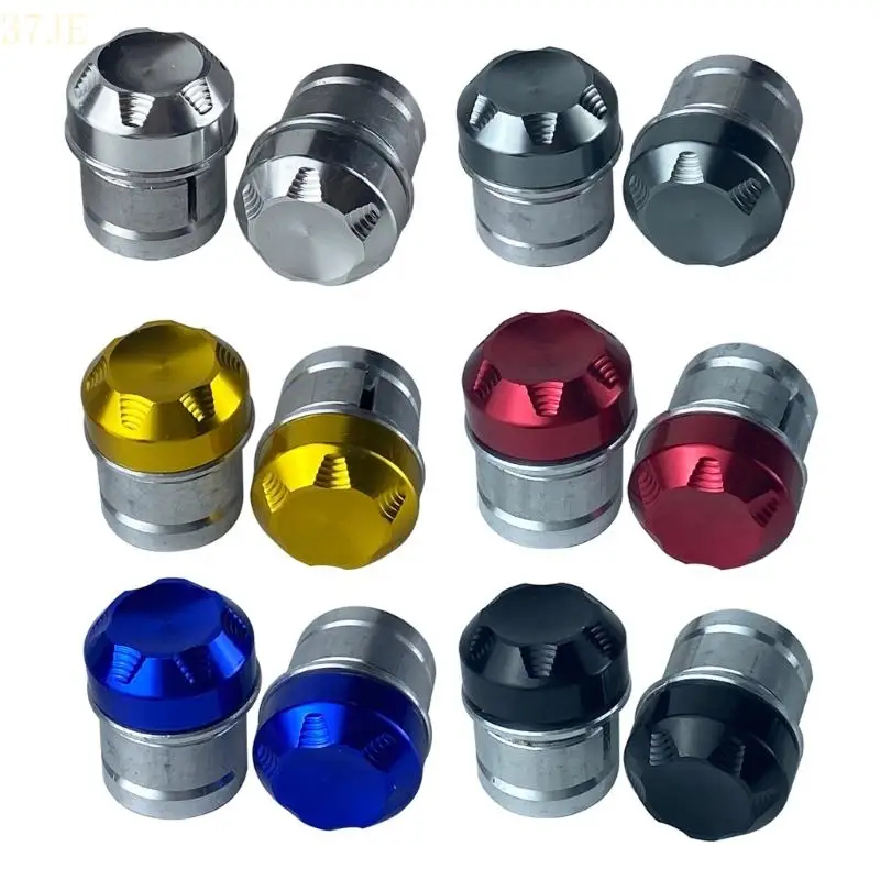 

37JE Balanced Plug Slider Handle Bar End Weights Grips Caps Aluminum for Motorcycle