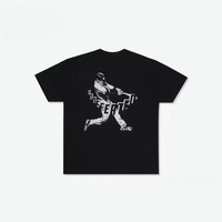 UNDEFEAEFB YIMI Été Nouvelle Tendance Américaine Élément De Baseball Motif Coton T-shirt À Manches Courtes Impression