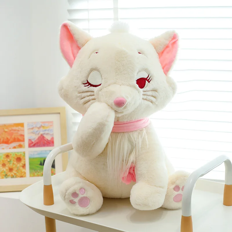 

MINISO Cherry Blossom Series Cute Mary Cat Doll Cartoon Kitten Doll Plush Toy Sleeping Doll Birthday Gift