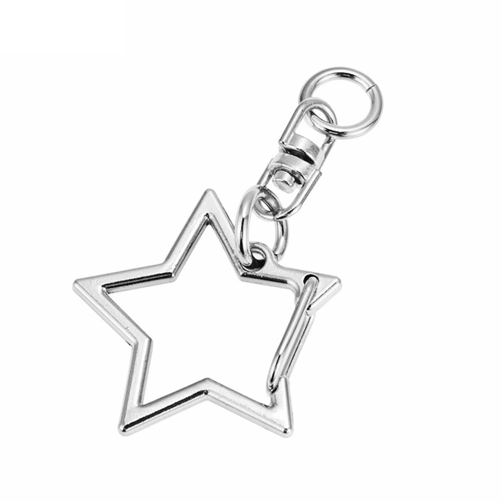 

24pcs Pentagram Carabiner Holder Ring Durable Zinc Alloy Suitable for Banquet Date Gift Bag Key