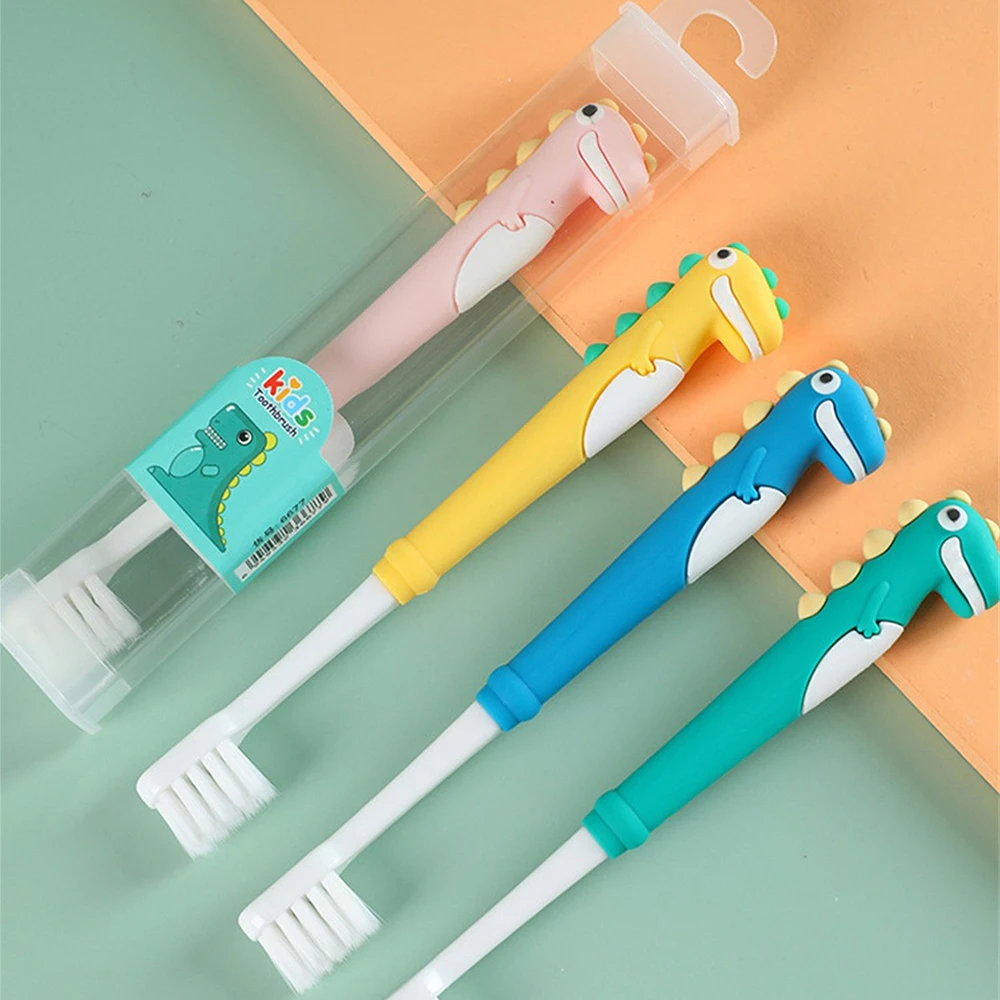 Childrens Toothbrush Soft Hair Kid Care Toothbrush Baby Tooth Brushing Artifact Cute Small Head Baby Toothbrush Cartoon