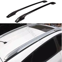 For Audi Q5 2007 2008~2018 Aluminum alloy Roof Rack Rails Bar Luggage Carrier Bars top Cross Racks Rail Boxes Accessories