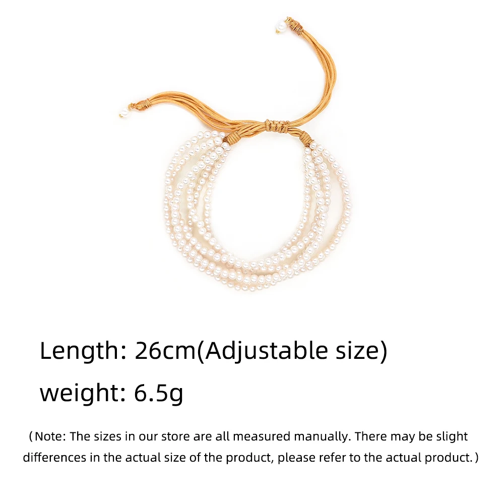 KKBEAD 2026 Boho Perlenarmband für Frauen Stapelbare Imitationsperlen-Armbänder Sommer Strand Schmuck Geschenk Hochzeit Pulseras – Detail 1