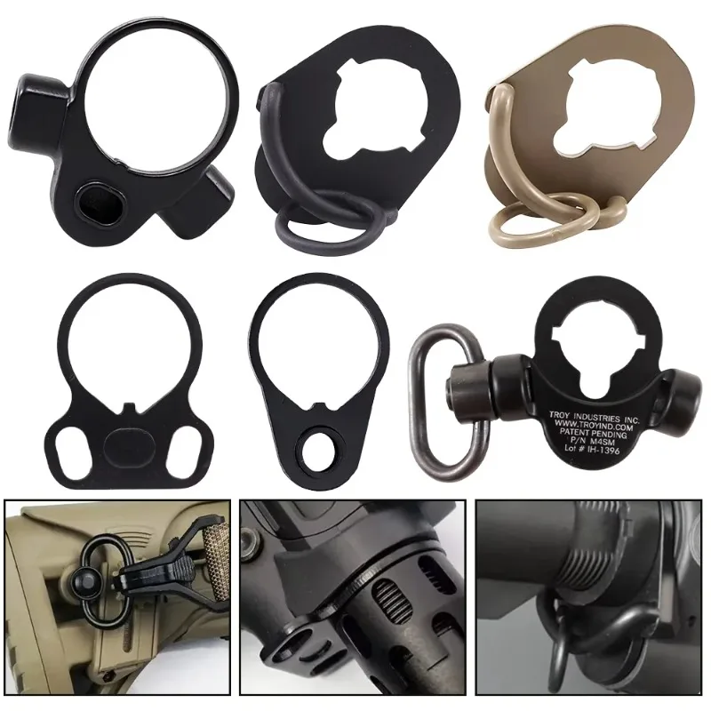 Outdoor Hobby‑Use QD Swivel Adapter Metal Quick‑Release Strap Fitting For Custom Model Modification Work