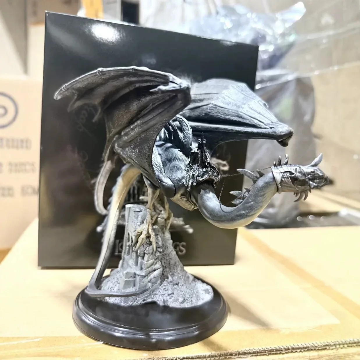 Figura de Acción del Rey Brujo de El Señor de los Anillos, Fellbeast, Estatua de Mordor Nazgul, Juguete Coleccionable de Anime, Modelo de 4ª Generación