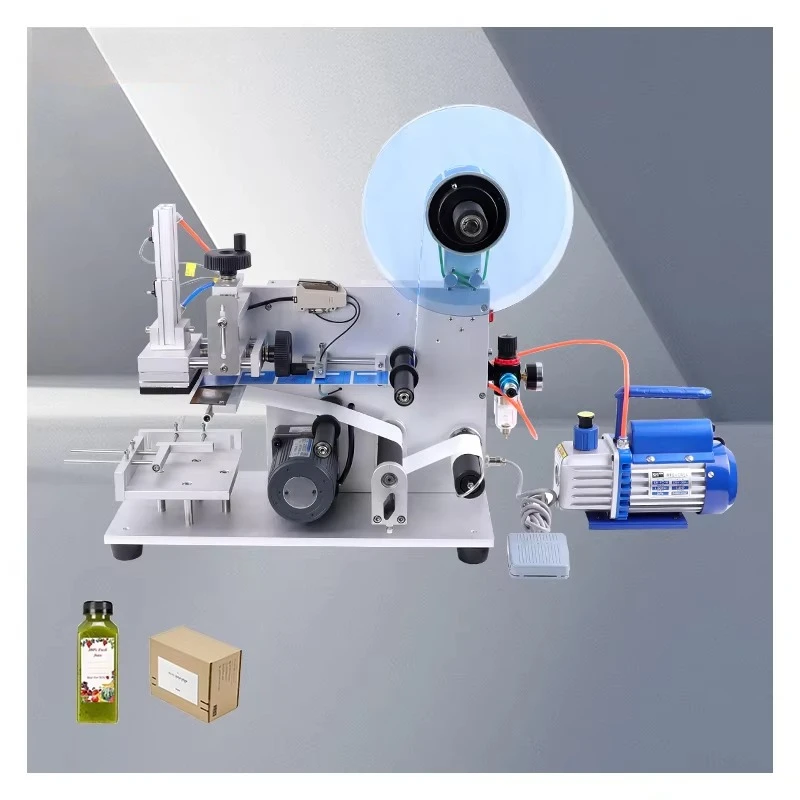

SY-60 New Semi-automatic Export Type Convenient Labeling Machine Plane Beverage Food Chemical square Bottle Labeling Machine