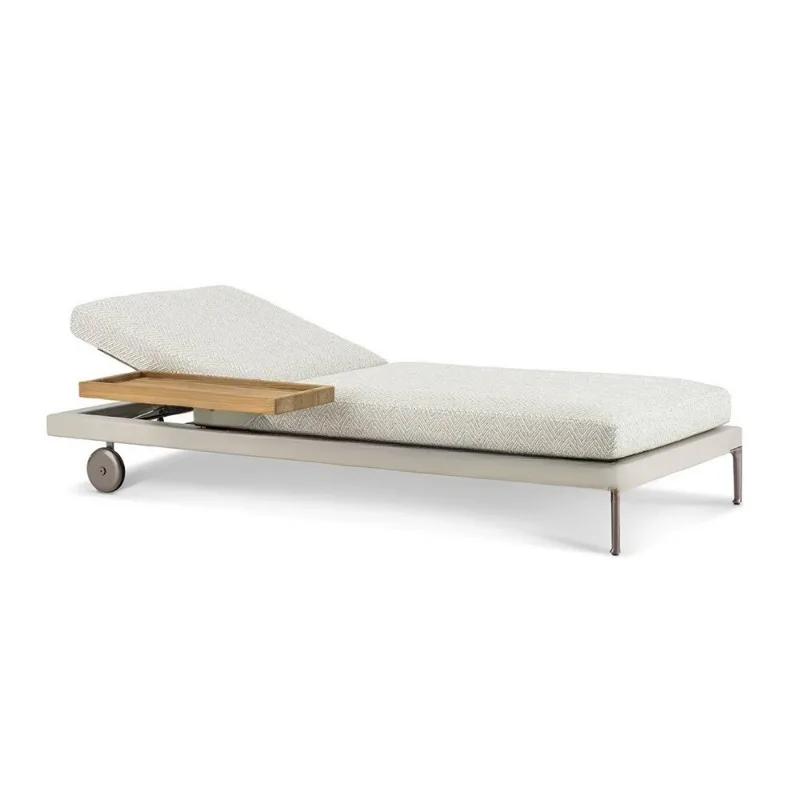 Outdoor waterproof bed garden pool lounge chair outdoor resort beach chair