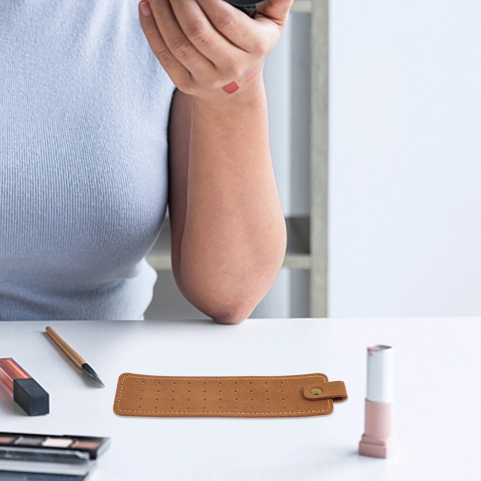 

Travel Jewelry Organizer Foldable PU Jewelry Holder Portable Necklace Ring Storage Organizer Waterproof