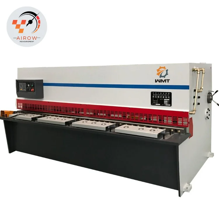 AIROW QC12Y-4X2500 ESTUN E21S CNC Hydraulic Shearing Machine for Sheet Metal Steel Plate Cutting