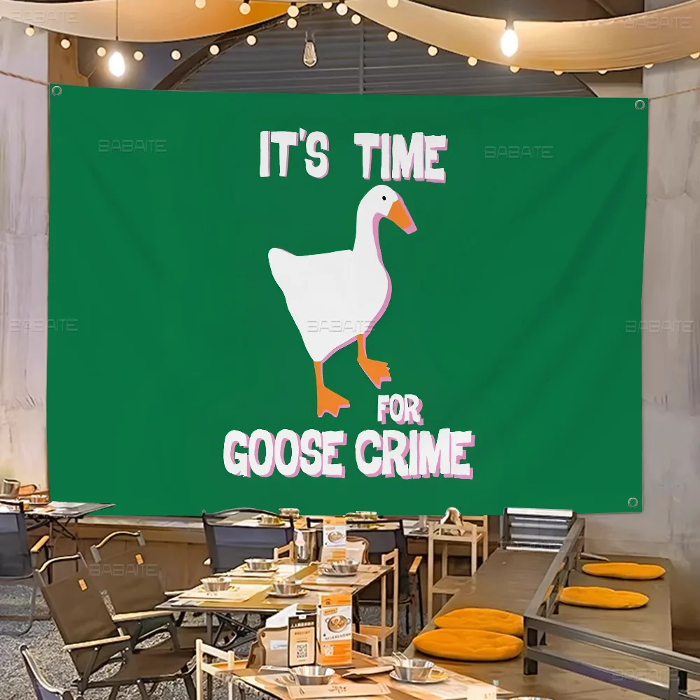 Untitled Goose Game Honk Advanced Printing Commercial Advertising Flag Company Party Banner