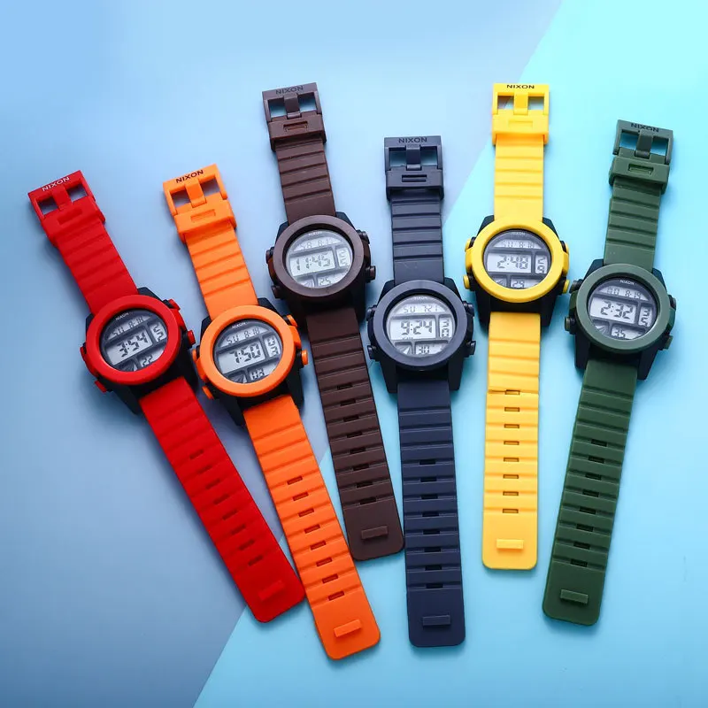 AL-91Relógios para adolescentes, relógios eletrônicos masculinos e relógios eletrônicos à prova d'água para alunos do ensino médio e sênior